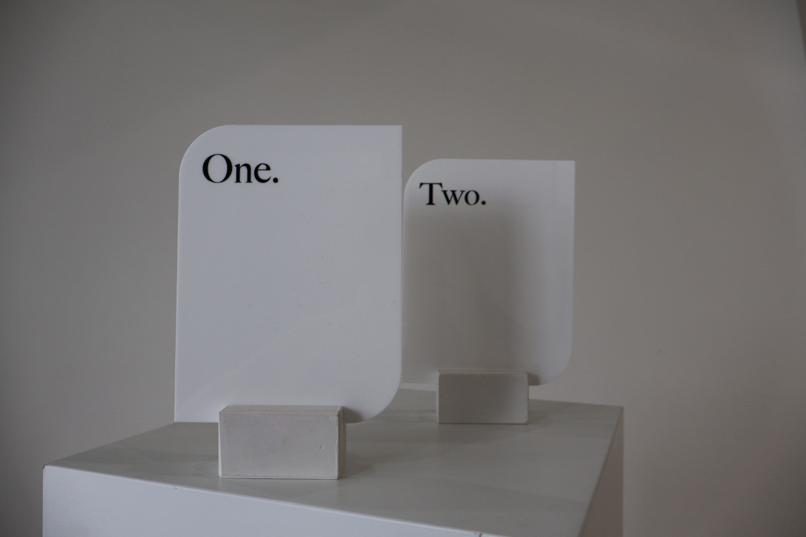 TABLE NUMBERS