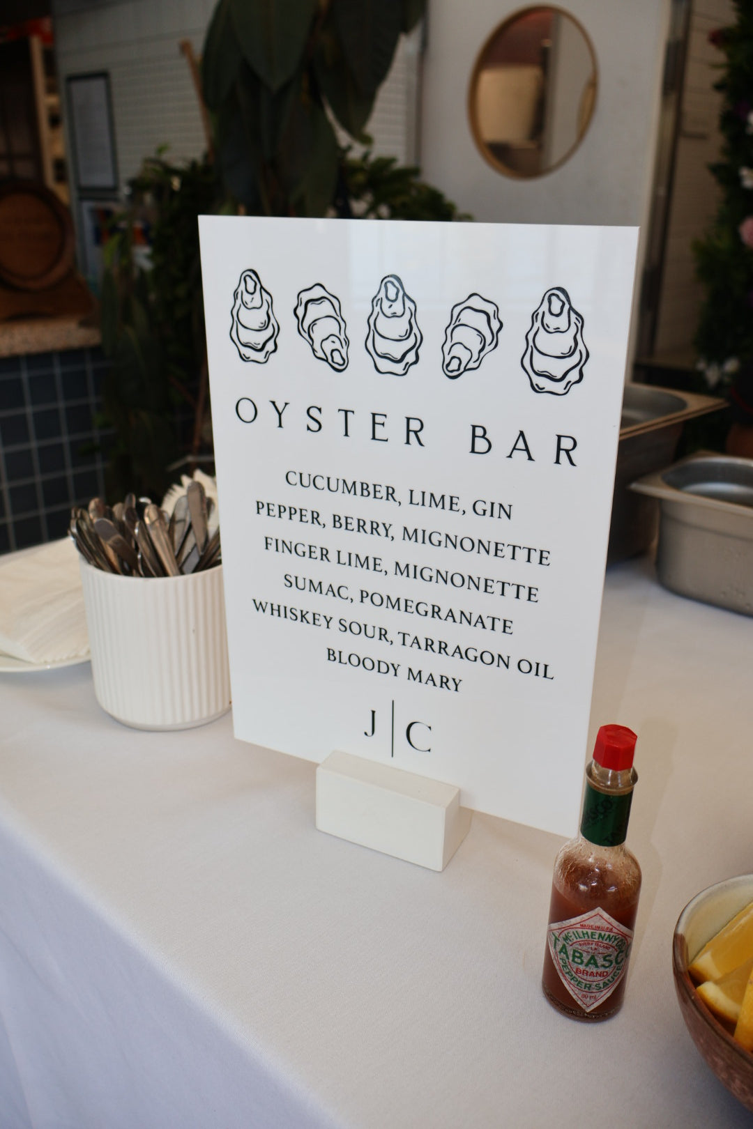 BAR MENU