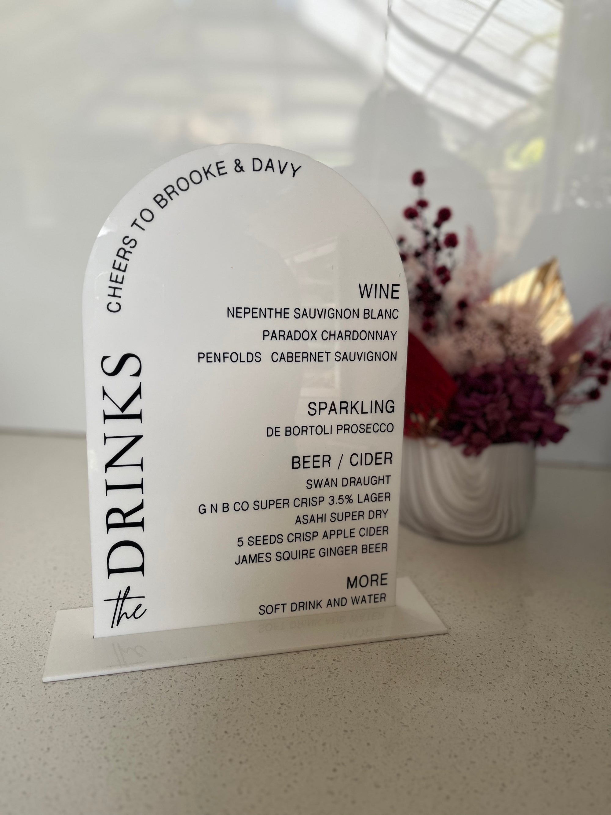 BAR MENU